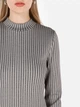 Платье миди осеннее женское Colin's CL1071668GRA L Gray (8684112372181) - изображение 6