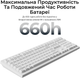 Клавиатура беспроводная Keychron V6 Ultra Keychron Red Switch White RGB (V6U-F1-UA) - изображение 11