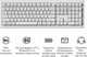 Клавиатура беспроводная Keychron V6 Ultra Keychron Red Switch White RGB (V6U-F1-UA) - изображение 8