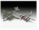 Збірна модель 1/72 літаки Model Set Combat Set Me262 & P-51B Revell 63711 - изображение 2