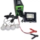 Power station 150 W +сонячна панель +4 лампи Gd-150L - зображення 3