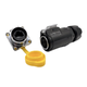 Разъем герметичный CNlinko LP-24-RJ45, IP67, 8 pin, розетка/штекер - изображение 2