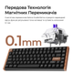 Клавіатура бездротова геймерська Keychron K2 HE Magnetic Switch Black RGB (K2H-F1-UA) - зображення 9