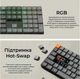 Клавиатура беспроводная Keychron K5 Max Gateron Brown Switch Black RGB (K5M-H3-UA) - изображение 12