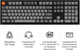 Клавіатура бездротова Keychron K10 Max Keychron Super Banana Switch Black RGB (K10M-H4-UA) - зображення 8