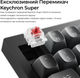 Клавиатура проводная Keychron V1 8K Keychron Super Red Switch Black RGB (V1W-D1-UA) - изображение 10