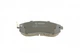 Комплект гальмівних колодок BOSCH 0 986 494 572 Nissan Teana, Juke, Maxima, Tiida, Altima 19374077, D10602Y991, D10601FC0A - изображение 4