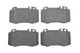 Колодки гальмові BOSCH 0986494576 Mercedes C-Class, S-Class, E-Class, CLS-Class A163420102041, A1634201020, A1634200620 - зображення 1