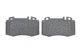 Колодки гальмові BOSCH 0986494576 Mercedes C-Class, S-Class, E-Class, CLS-Class A163420102041, A1634201020, A1634200620 - зображення 5