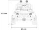 Електромобіль для дітей Passion 4x4 червоний PA.SX3568.CR (5903864986921) - зображення 7