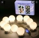 LED лампочки 10 шт для зеркала 3 режима Mirror lights-meet different питание USB HDSYR_202 - изображение 5