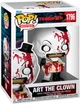 Figurka Funko Pop! Terrifier Art the Clown 9 cm 86537 (889698865371) - obraz 1