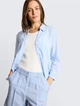 Шорты льняные Tom Tailor 1049995 XL Голубые - изображение 3