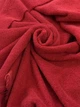 Тканина Махра 100% бавовна 380г/м2 ш155см, червона 1м.п.(114744) - зображення 1