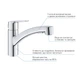 Grohe QuickFix Start Одноважільний змішувач для мийки (30531001) - зображення 2
