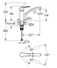 Grohe QuickFix Start Однорычажный смеситель для мойки (324412432) - изображение 2