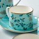 Fortnum & Mason чайный сервиз Camellia на две персоны из костного фарфора с позолотой – голубой - изображение 3