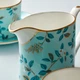 Fortnum & Mason чайный сервиз Camellia на две персоны из костного фарфора с позолотой – голубой - изображение 4