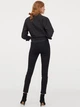 Джеггінси жіночі чорний H&M 26р (0399256) - зображення 3