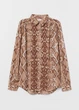 Блуза жіноча Коричневий H&M 36р (0697054) - зображення 1