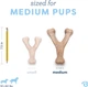 Жувальна іграшка Benebone Wishbone Бенебоне зі смаком курки для цуценят вагою до 27 кг (854111004897) - изображение 3