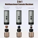 Портативная беспроводная кофеварка эспрессо 3-в-1 с подогревом 15Bar USB-C для капсул и молотого кофе - изображение 2