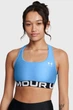 Спортивний топ жіночий Under Armour Ua Hg Authentics Mid Branded XL Блакитний 1383544-465 - зображення 1