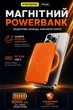 Магнітний повербанк 5000 mAh powerbank MagSafe для Apple iPhone 12 13 14 15 16 17 тонкий бездротовий портативний Foneng PX155 5000mAh MagSafe 20W магсейф магнітна бездротова зарядка універсальний павербанк максейв Orange - зображення 1