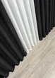 Комплект штор з льону, колекція Grand Linen 2х3м 2 шт. Колір чорний - зображення 1