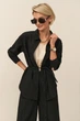 Жіночій костюм 3057 ТМ Triko Bakh 50-52 чорний (3057_black_1) - зображення 2