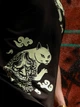 Футболка чоловіча оверсайз Dubhumans Japanese Tattoo Cats Чорний M-L (JTC-TMO-B-ML) - зображення 5