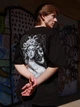 Футболка мужская оверсайз Dubhumans Drama Mood Черный XL-2XL (DRM-TMO-B-XL2XL) - изображение 5
