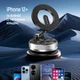 Тримач автомобільний СolorWay MagSafe 360° Black (CW-CHM21-BK) - зображення 4