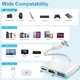 USB-C HDMI адаптер 3в1 для iPhone 15/16, 100W, 4K, USB 3.1 AV-31 - изображение 3