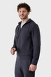 Кофта AVECS сіра з трикотажу Double Face 50587/17 2XL - зображення 4