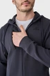 Кофта AVECS сіра з трикотажу Double Face 50587/17 2XL - зображення 8