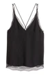 Блуза H&M чорний BXSPI955 32 - изображение 1
