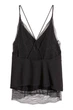 Блуза H&M чорний BXSPI955 32 - изображение 2