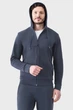 Кофта AVECS сіра з трикотажу Double Face 50585/17 2XL - зображення 6