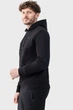 Кофта AVECS чорна з трикотажу Double Face 50585/1 2XL - изображение 4