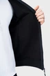 Кофта AVECS чорна з трикотажу Double Face 50589/1 XL - изображение 9