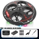 Летающая тарелка LH-X 85 WF аккумулятор 3.7 V, пульт 2.4 GHz, HD-камера, оборот на 360°, режим Headles, автовзлет, автопосадка, подсветка, USB-кабель, держатель Красный (i7-175401) - изображение 2