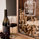 Коробка для винных пробок рaзмeр M (28x41) см цвет пекан подарок для дома Wine a Little Laugh a Lot - изображение 4