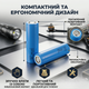 Аккумулятор Samsung 21700 5000 mAh литий-ионный для фотоаппаратов фонариков синий SK_2175054А12 - изображение 5