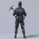 Фигурка My Bloody Valentine Ultimate Miner / Коллекционная хоррор Action Figure Шахтер Мой Кровавый Валентин 18 см / Фигурка ужасов из фильма - изображение 5