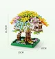 Микро-конструктор "Радужный домик на дереве" - constructor Sakura Rainbow Tree House (66006), 500+ деталей - изображение 2