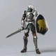 Фігурка Dark Souls лицар Astora Оскар / Лицар Фараам / Faraam Knight, Balder Knight рухома action figure 15 см з мечем та щитом - зображення 3