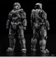 Коллекционная фигурка Spartan-B312 Noble Six / Спартанец Halo Reach 18 см - Halo: Reach action figure collectible - изображение 4