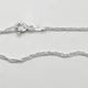 Серебряная цепочка "Веревка" 40 1,6 г - изображение 3