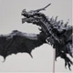 Фігурка дракона Alduin Skyrim The Elder Scrolls V — колекційна іграшка 25 см, детальна модель з гри, подарунок геймеру - зображення 12